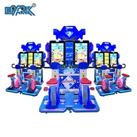 Jeu d'arcade d'intérieur, sports à pièces pour 2 joueurs, machine de course, simulateur, vélo, équitation, jeu pour enfant