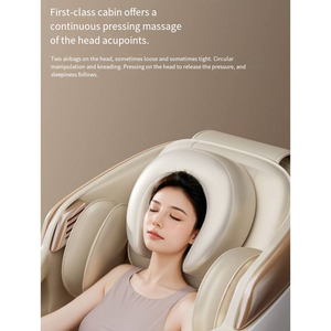 Modern Luxury Massager <b>Chair</b> <b>Zero</b> <b>Gravity</b> With Leather Manipulator Waist Leg Neck Foot T0024007 Modern 3d <b>Zero</b> <b>Gravity</b> - Product Image 6
