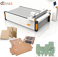 CNC golfkarton snijmachine digitale vlakbedplotter voor verpakkingsdrukwerk
