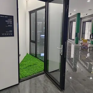 Fornitori di porte e finestre in alluminio design moderno a risparmio energetico casa mobile finestre e porte francesi usate