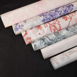 Custom Gold Brand Logo Printing 17gsm Wax-Coated <b>Tissue</b> <b>Paper</b> Gift <b>Wrapping</b> & Packing Supplier <b>for</b> Custom Orders - Product Image 1