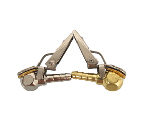 Tête de gonflage en cuivre massif avec raccord femelle 1/4, pour gonfleur de pneus de voiture, outils pneumatiques, type Chuck - Product Image 1