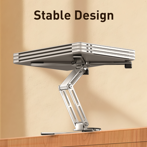 Ergonomic Foldable 360 Rotating Laptop Stand <strong>Riser</strong> for Desk - Product Image 2