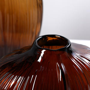 Nordic Minimalist Transparent Crystal Glass Vase Home Hydroponic Fresh <b>Flower</b> Container Dining Table Decoration <b>Ornament</b> - Product Image 4