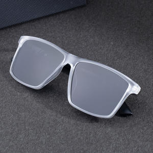 Lunettes de soleil polarisées Lafuma à monture carrée pour hommes, verres PC UV400, verre TAC, protection solaire pour la conduite en extérieur - Product Image 1