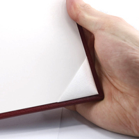 Carpeta de Diploma de cubierta de Certificado de graduación universitaria de tamaño A4 de cuero de grano 8,5x11 con logotipo personalizado