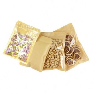 Sacs en papier laminé personnalisés 2026 avec fermeture éclair, style amour, pour emballage, avec votre propre logo, 18x26cm, pack promotionnel - Product Image 4