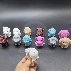 ของเล่นบีบยืดได้รูปสุนัข - โมจิเหนียวเหนอะหนะแบบเติมลมในแคปซูลสำหรับตู้ขายสินค้าอัตโนมัติ ช่วยคลายเครียดสำหรับเด็ก - Product Image 4
