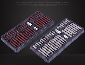 Jeu de 40 douilles pour réparation automobile Star Spline Design Kit d'outils multifonctionnels pour les projets de <span class=keywords><strong>mécanique</strong></span> et le <span class=keywords><strong>garage</strong></span>. - Product Image 3