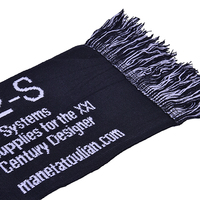 Personalisierter Maßgefertigter Modischer Acryl-Strickschal für Fußballfans