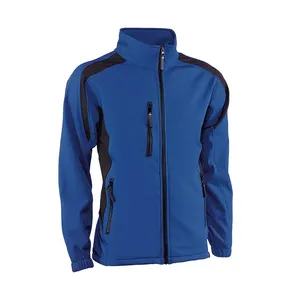 Parka - 894RY XL Aston - Colore: Azzurro - Giacca antivento con fodera in micropile. # Cerniera frontale con - Product Image 1