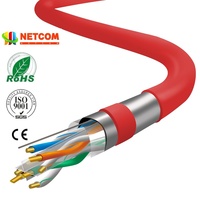Cable de Red CAT6E FTP de Alta Calidad, Cobre Puro, para Uso en Computadoras, con OEM/ODM