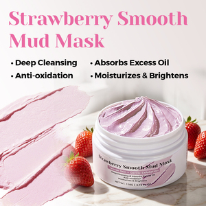 Masque d'<span class=keywords><strong>argile</strong></span> <span class=keywords><strong>rose</strong></span> à la montmorillonite pour peaux foncées, marque privée, exfoliant à la bentonite, masque de boue - Product Image 3