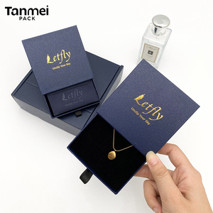 Custom Logo Jewelry Packaging <b>Box</b> Paper <b>Gift</b> <b>Box</b> for Ring <b>Earring</b> Necklace Bracelet Luxury Jewelry <b>Gift</b> <b>Box</b> - Product Image 3