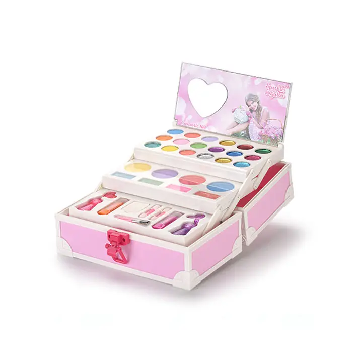 Wholesale makeup set kids cosmetics games for pretend toy beauty set for girl