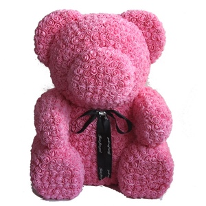 Ours en peluche géant en mousse pe de haute qualité, 70 cm, pour remise des diplômes de noël et la saint valentin, avec boîte-cadeau, nouveau, - Product Image 1