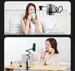 ขาตั้งโทรศัพท์มือถือแบบยืดหยุ่น หมุนได้ 360 องศา ใช้ได้กับโทรศัพท์มือถือและแท็บเล็ต  แบบคอห่าน  สำหรับวางบนโต๊ะ  โปรโมชั่น - Product Image 6