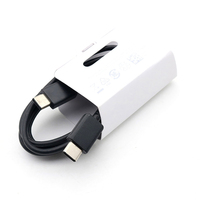 Câble de charge et de données USB-C original 25W 3A, compatible S21 S20 Note10, charge rapide 45W 5A, en nylon, type C, vente chaude