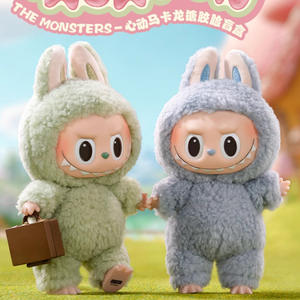 100% <span class=keywords><strong>Original</strong></span> Popmart Bonito <span class=keywords><strong>Labubu</strong></span> os Monstros Mistério Caixa Brinquedos Emocionante Série Macaron Blind Box - Product Image 5