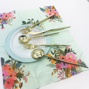 Conjunto de Talheres para Festa, Kit de Talheres de Plástico para Viagem, Conjunto de Talheres Personalizado para Casamento - Product Image 5
