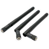 Antenne Wifi 2.4 GHz avec connecteur SMA mâle, antennes pliables de 10,8 cm
