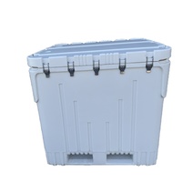 Conteneur isotherme pour poissons de 1000 litres, durable et robuste, fournitures pour l'expédition de poissons vivants
