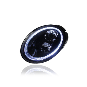 Conjunto de Faros Delanteros KGKB para VW <span class=keywords><strong>Beetle</strong></span> 1C/9C/1Y 2006-2012, Actualización de Faros Delanteros con Lentes de Proyector LED DRL - Product Image 2