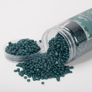 Cuentas profesionales de depilación <span class=keywords><strong>Facial</strong></span> de <span class=keywords><strong>cera</strong></span> de frijol de 400g para mujeres, <span class=keywords><strong>cera</strong></span> dura botánica con fragancias de leche de aloe de coco rosa - Product Image 3