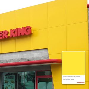 Panneau composite en aluminium Eurobond moderne, ignifuge, antistatique, 3 mm, 4 mm, 6 mm, feuille ACP métallique, résistant aux UV, garantie 20 ans pour - Product Image 2