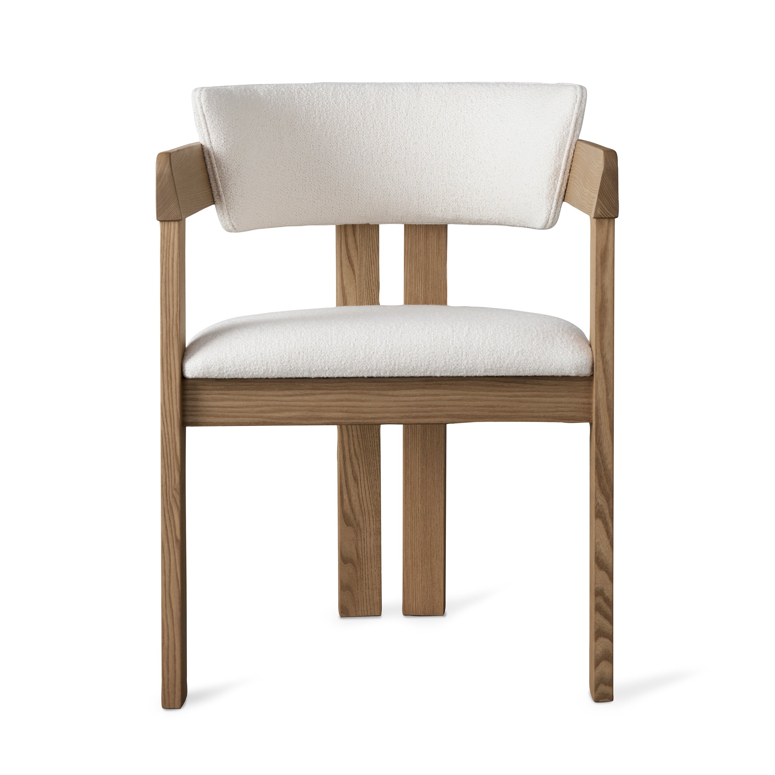 [Fauteuil] bûche couleur blanc