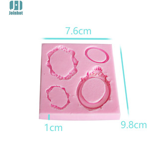 Vintage Style Picture Frame Silicone Mold Rectangle Cake Decorating Fondant Chocolate Cake Decoration DIY Baking Mold Wedding - Product Image 4