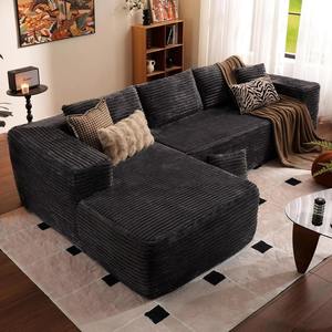 Sofá Seccional en Forma de L, Comprimido al Vacío, Sofá Empacado al Vacío para Sala de Estar - Product Image 2