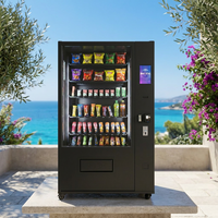 Distributeur automatique multi-emplacements sans espèces avec fonction SDK, gestion cloud et surveillance à distance pour aliments et boissons
