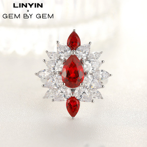 Hot bán 18K vàng Pigeon máu <span class=keywords><strong>Ruby</strong></span> Nhẫn 2ct đá quý tự nhiên đồ trang sức Mỹ với giấy chứng nhận nhà sản xuất cho tiệc cưới - Product Image 3