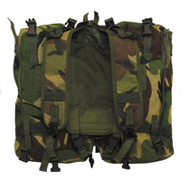 Sac à dos tactique Oxford de grande capacité 70L avec fermeture à glissière et pochettes amovibles pour le camping et l'escalade