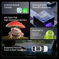 Pantalla Vertical Estilo Tesla Android 13 para Dongfeng Koleos 2017 de 10.4 Pulgadas, Reproductor Multimedia para Auto con Radio FM/AM y WiFi, Sistema de Estéreo para Coche