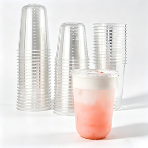 <span class=keywords><strong>Oferta</strong></span> de Fábrica: Vaso de Plástico PET Transparente en Forma de U de 24 oz, con Estructura Ecológica Optimizada para Eventos, Tiendas y Hogar, para Bebidas Frías, con Marca Personalizada - Product Image 1