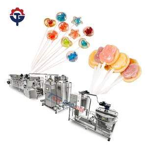 Stainless Steel Fully Automatic Flat Lollipop Depositor 3D Lollipop Depositing Machine