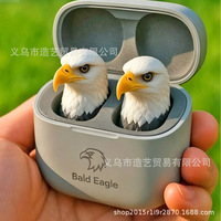 Écouteurs Bluetooth transfrontaliers en forme de grenouille mignonne, style animal adorable, fabriqués en Chine