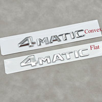 Lettres 3D en ABS, logo 4 Matic, emblème, badge pour coffre arrière de voiture, pour Mercedes Benz A B C E S GLA GLB GLC GLE, accessoires