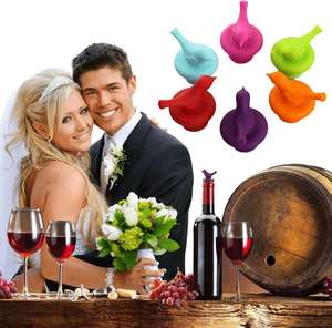 Tapón de Silicona para Vino al por Mayor, Libre de BPA, con Sellado al Vacío para Botellas de Vino Tinto y Licores, para Mantener el Vino Fresco - Product Image 5