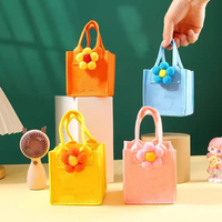 Sacs-cadeaux en feutre de Noël pour enfants avec poignée Mini sac à main pour collations de Noël Pochette pour bonbons Décoration de Noël Sac de rangement fourre-tout