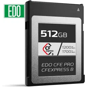 Memória flash de leitura 1700 MB/s Câmeras de vídeo 8k Câmera digital profissional Cartão de memória flash CF Express Tipo B