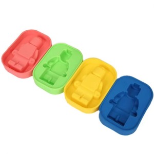 Single Robot Silicone Chocolate Mold Ice Cube Tray <b>Soap</b> Mold Series DIY Bulk Food Grade Non Stick - Product Image 2