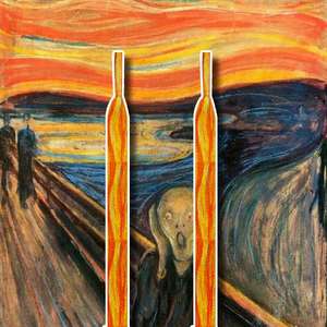 เชือกผูกรองเท้ายืดหยุ่นหลากสีสัน ลายพิมพ์คลื่นอุกิโยะเอะของแวนโก๊ะ สำหรับตกแต่งรองเท้าผ้าใบ ขายส่งสำหรับสไตล์ลำลองและกีฬา - Product Image 5