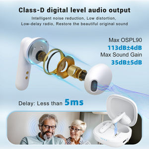 2023 गर्म बिक्री छोटे डिजिटल सुनवाई एम्पलीफायर के लिए विश्व स्तर पर उपकरणों के साथ चार्ज बॉक्स रिचार्जेबल सुनवाई एड्स वरिष्ठ नागरिकों और वयस्कों के लिए - Product Image 5