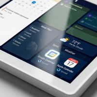Perencana Jadwal Harian 32GB WiFi Layar Sentuh IPS FHD 15,6 Inci Sinkronisasi Kalender Bingkai Foto Digital Family Hub Kalender Elektronik