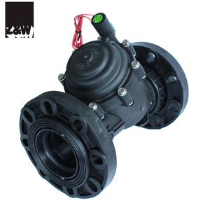 401BM 4 pollici elettrovalvola plastica agricoltura irrigazione trattamento delle acque controllo elettrico ac dc latching pulse DN100 flangia - Product Image 4