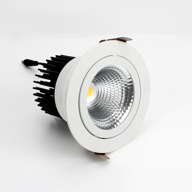 Low Voltage 36V DC 12W 15W Anti Glare Adjustable Spot Light 3CCT 3000K 4000K 5000K Dimmable COB LED Downlight