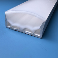 Diffuseur de tube néon LED en silicone pour usine, boîtier de bande LED 60x30mm pour éclairage de PCB 10mm 12mm